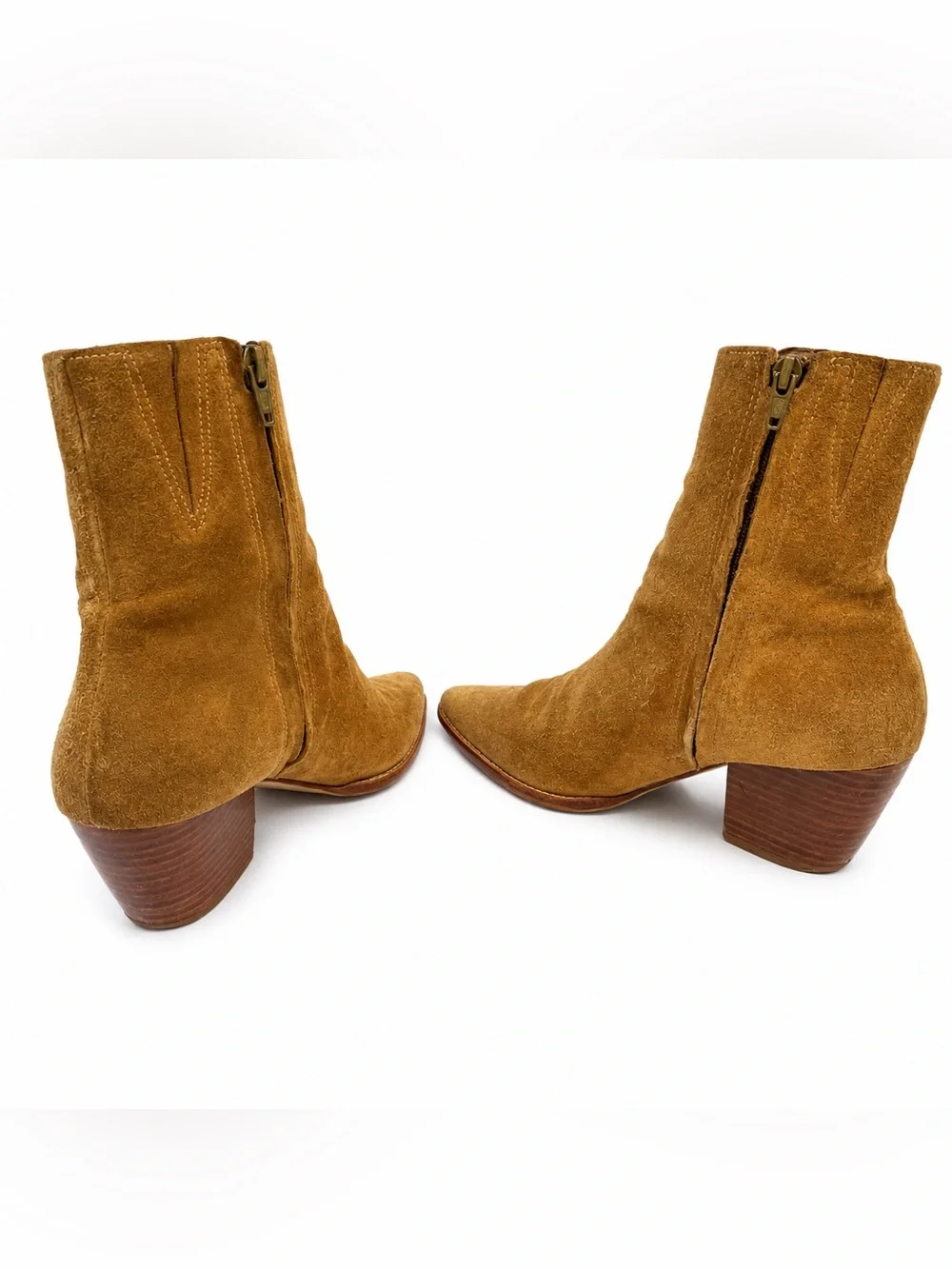 Matisse Genuine Suede Western Booties